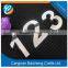 ABS car stickers with 3M glue which won't hurt cars