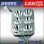 Ovovs super bright square 12v 18w led headlight motorcycle Interior/flashing/spotlight