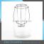 New Style Clear Candle Jars Empty Candle Inserts Tall Glass Cone Tealight Candle Holder