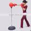 Boxing stand sandbag Height adjustable PUNCH BAG SPEED BALL .adult/child speed ball