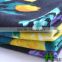 Mulinsen textile floral pattern poly spun fabric with spandex, polyester fabric samples