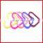 2014 Most popular cheap candy colored thick hair rubber band for kids