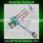 Button cell power flashing led module
