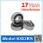 6303 ZZ RS Miniature Ball Bearing Deep Groove Ball Bearing