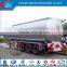New Tri axle oil tanker trailers 50000 liters liquid gas petroleum tank semi trailer used truck lpg tanker semi trailer