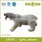 Recur animal world miniature plastic polar bear realistic soft PVC wild animal toy