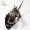 Wooden Unicorn Trophy Animal Head 3D Wooden Wall Panels Decoration Art