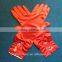 Hot Selling Bow Red Satin Gloves