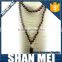 Trendy beads tassel boho style Necklace double beads chain necklace, fashion jewelry 2016