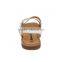 China Factory Dropship 2016 School Kids Girls New Style PU Flat Sandal Shoes