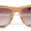 2015 New FDA Approval 100% Printed Handmade Cheap Bamoo Sunglasses And Wooden Sunglasses Natural Wood Sunglasses