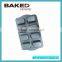 As seen christmas bakeware 8 cupcake cake pan with round shape