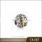 OUXI Stainless Steel Colorful Woman Jewelry Accessories Charm Bracelet Bead B40011