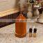 Wood+ABS+PP+Silicone aroma oils, Wooden electric ultrasonic aroma diffuser, 100ml aroma humidifier