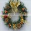 Unique design Christmas wreath with ball Christmas ornament