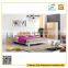 modern simple design high gloss bedroom set furniture with uv panel