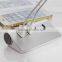 New Portable USB 3.0 4 Port Aluminum USB Splitter Hub With USB Cable