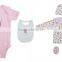 kawayii 100% cotton new born baby clothes gift set