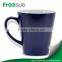 New wholesale ceramic blank 12 oz conical sublimation temperature changing mugs