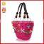 Pretty summer wheat straw handbag& straw handbag