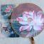 Chinese Style Dancer Plum Flower Silk Folding Hand Fan for Event Party Supplies