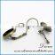 hot sell 2015 fashion earring set clips bronze earrings findings