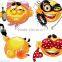 Mix Smile Face Tattoo Emojis Sticker Temporary Emoji Sheet