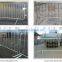 orange color coated removable crowd stopper barricade/fence
