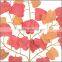 Hot Selling and good price Artificial Red Leaves For Autumn ginkgo leaf