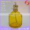 2016 new style crystal aroma oil bottle clear crystal oil perfume bottle
