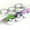 Custom Made Printing pokemon go keychain design key chain