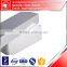 Silver white brush aluminum square tube