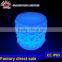 LED plastic round bar table