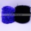 100% polyester feather yarn , with heat setting , lurex yarn