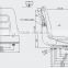 Heavy equipment seat mini backhoe loader seat(YY1)