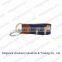 High Quality Promotional Needlepoint Keychain Backing with Genuine Leather