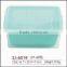 Rectangle plastic rice basket