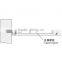 Round Rod Adjustable Invisible Support For Furniture