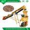 small pellet mill making corn into poultry feed