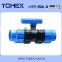 Hot sell Female and male double union PP ball valve and On sale