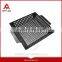 Colorful coating BBQ accessorices non-stick steel bbq grill basket