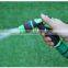 3-Pattern Water Spray Gun Nozzle For Garden