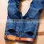 2017 98%Cotton 2%Spandex Woven/Blue Straight Fashion Jeans Pants