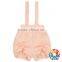 Wholesale Baby Cotton Solid Color Summer Strape Baby Girl Shorts