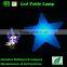 Solar Powered Beautiful Glowing Lighting LED Star With Hook Together
