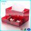 Acrylic Rectangle Cube Napkin Display Tissue Paper Box, Acrylic Napkin Display Holder