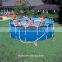 China supply above ground swimming pool round shape intex swimming pool