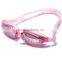 Silicone Adult Mirrored Hot Sale swimming glasses with changealble nosebelt