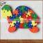 Animal series alphabet wood / EVA educational Puzzle