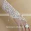 Latest fashion lace arabic ring bracelet,lace bracelet,party accessory